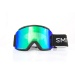 Smith Squad XL Black ChromaPop Sun Green Mirror Lens Snow Goggles